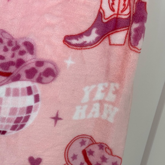 Rachel Roy Cowboy Disco Throw Cowboy Boots, Cowboy Hats, Disco Balls HTF - Picture 5 of 8